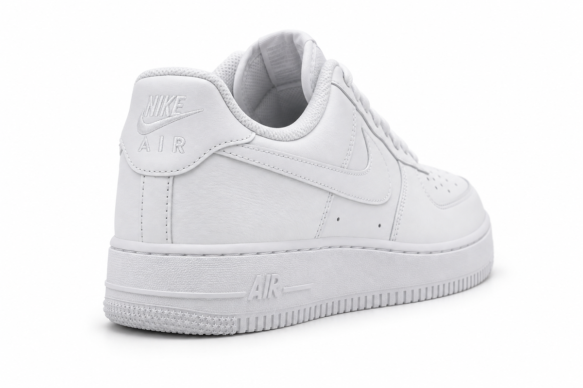 Nike Air Force 1 Low Triple White — 3-4-talon