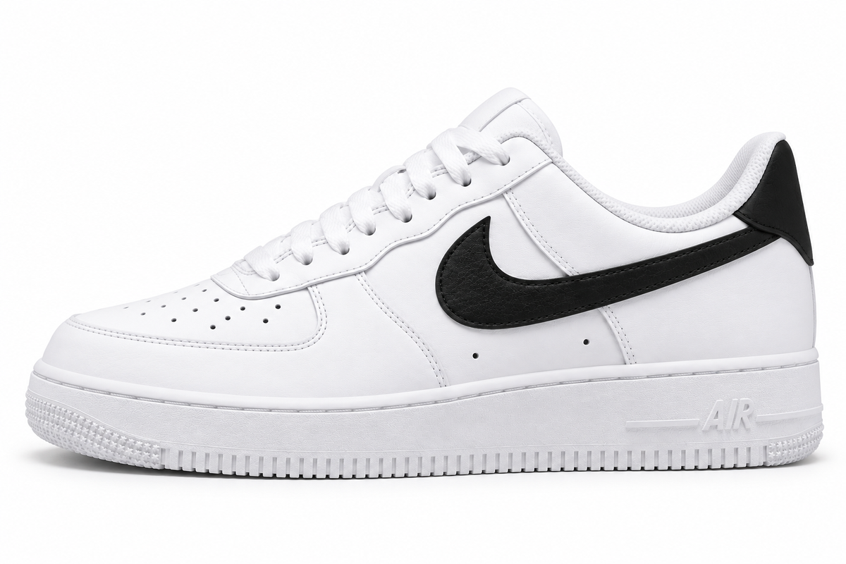 Nike Air Force 1 Low White-Black — cote