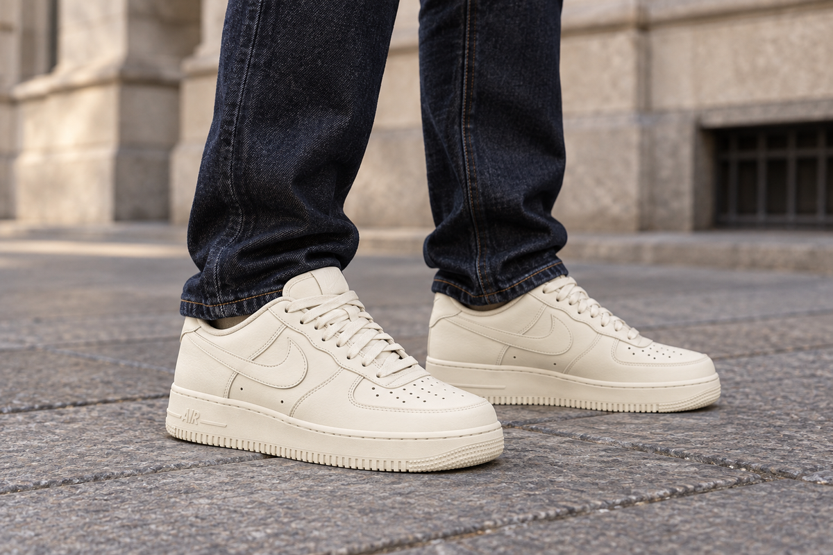 Nike Air Force 1 Low Sail — porte
