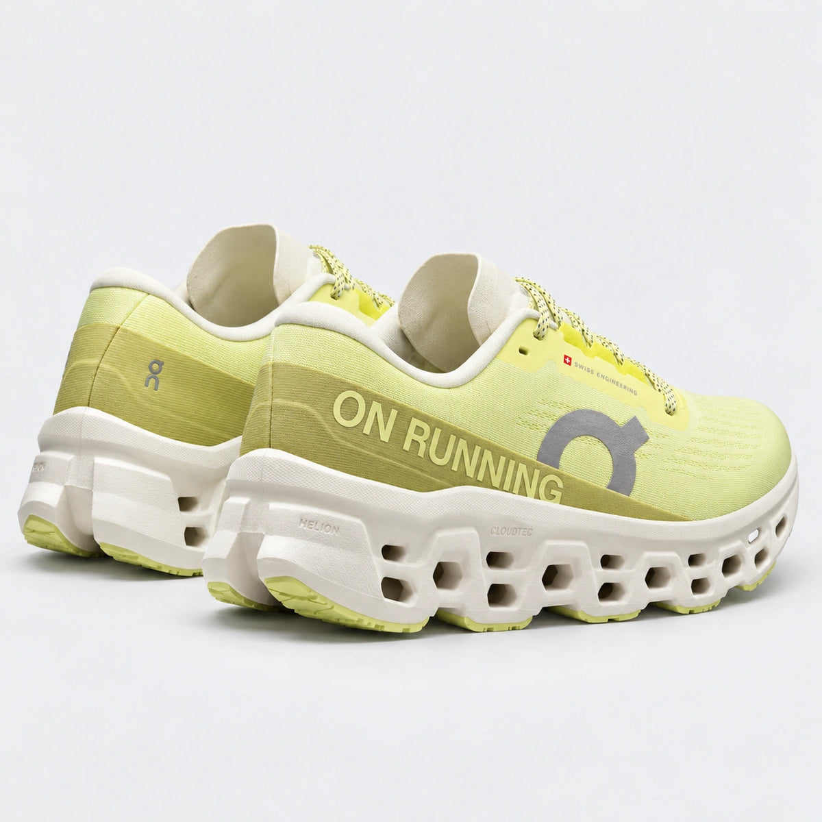 [color:Jaune pâle] ON Cloudmonster 3 | 3/4 arrière talon