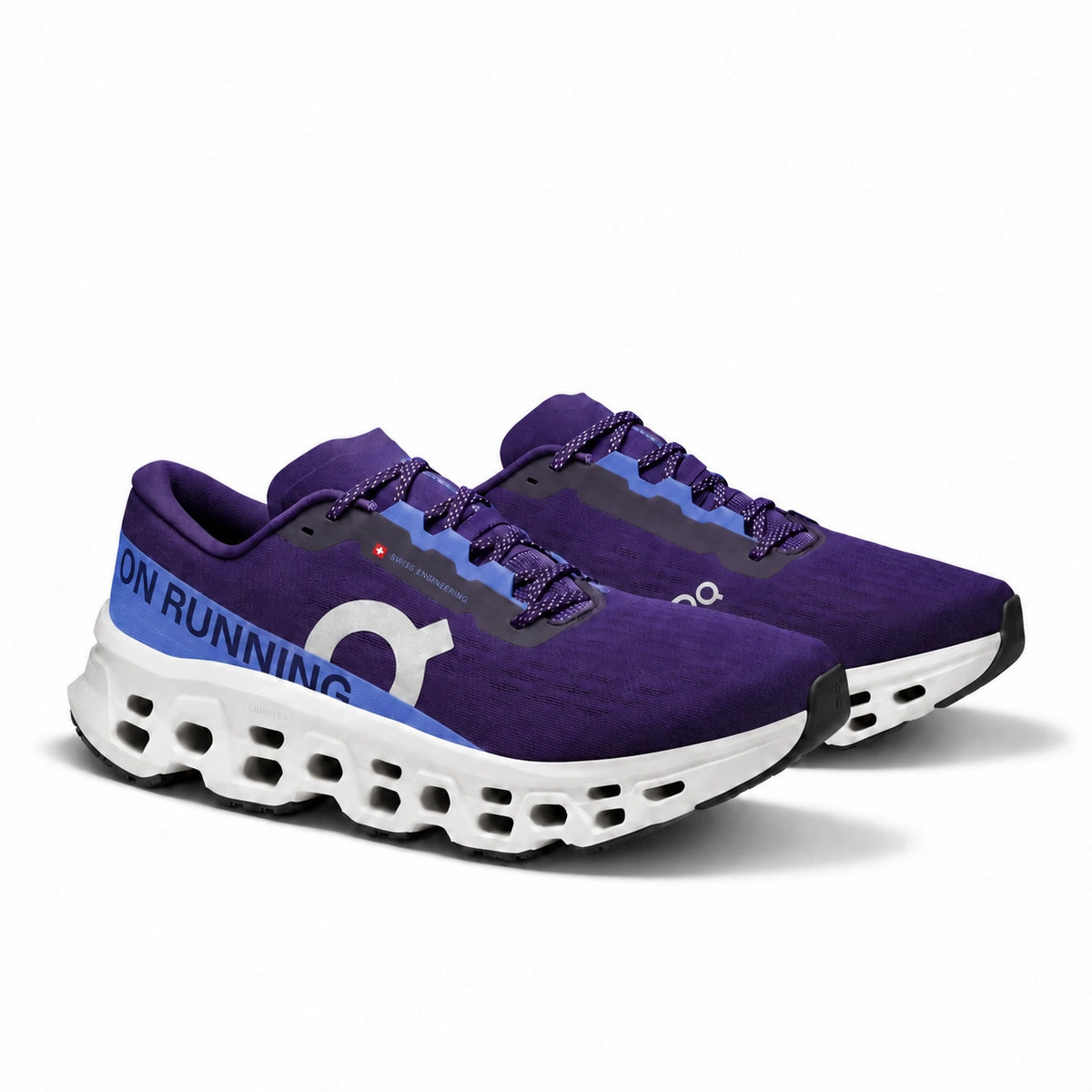 [color:Violet-bleu] ON Cloudmonster 3 | 3/4 avant