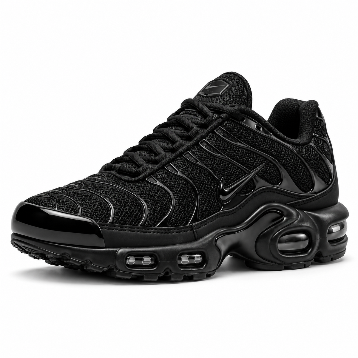 [color:Noir intégral] Nike Air Max Plus TN | 3/4 avant