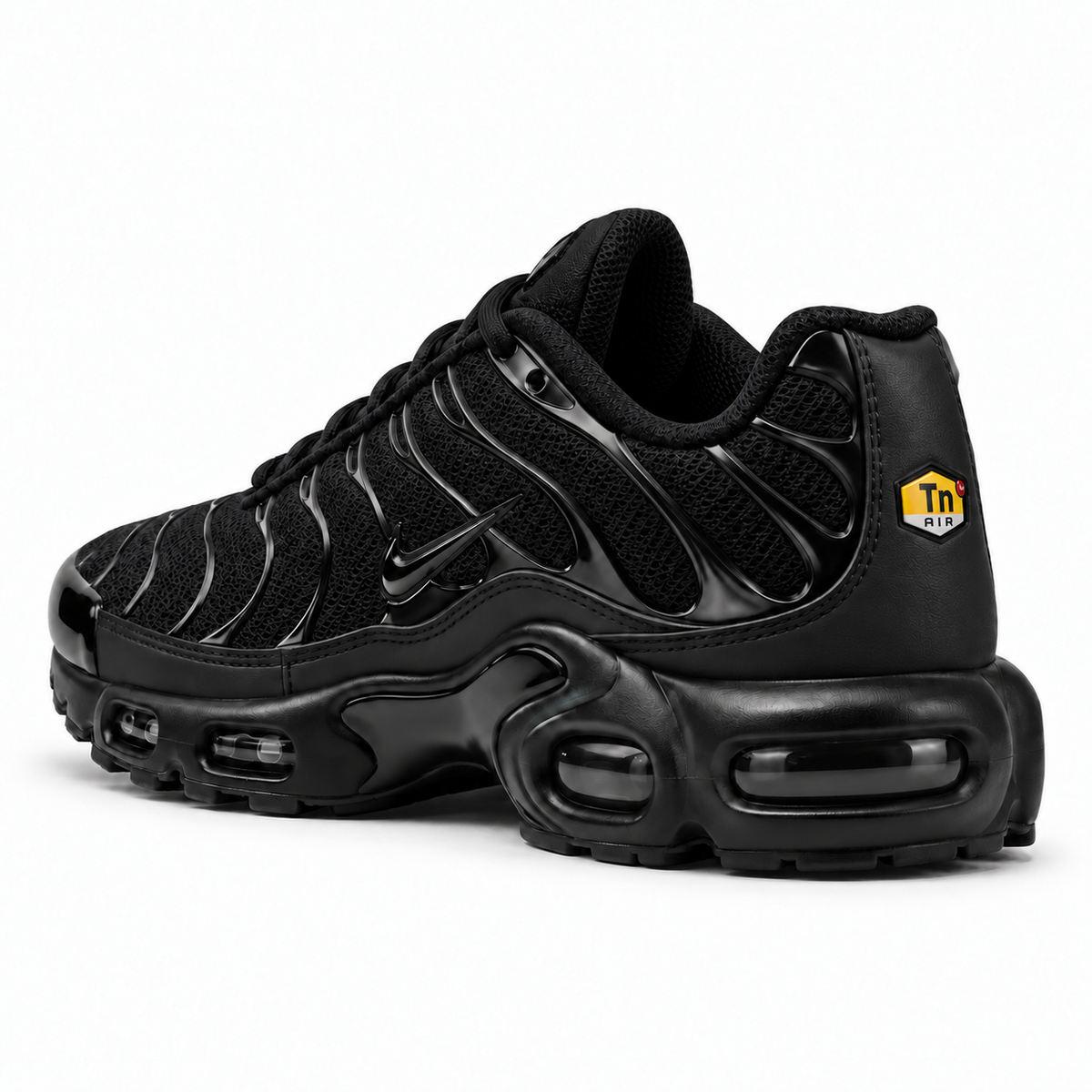 [color:Noir intégral] Nike Air Max Plus TN | 3/4 talon