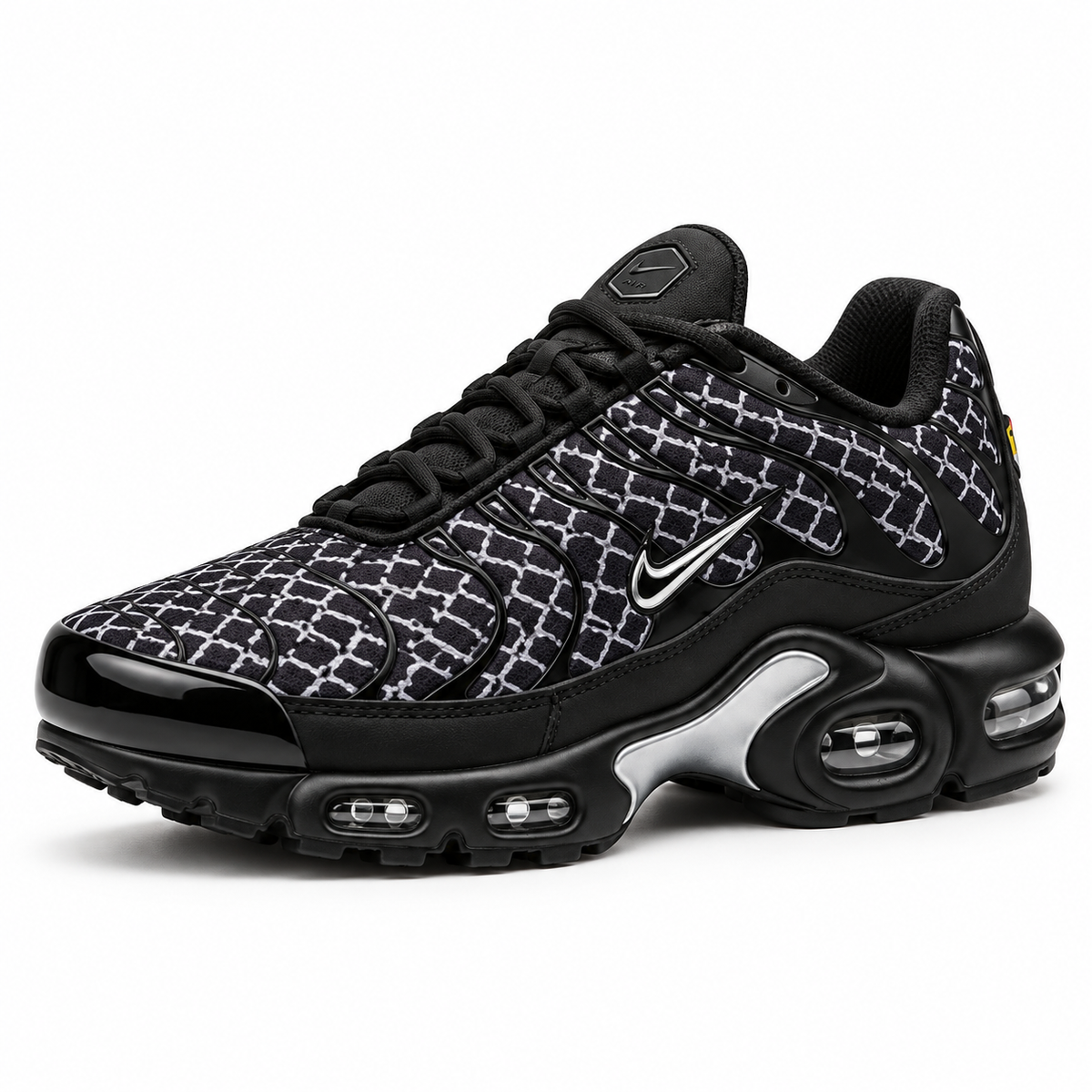 [color:Noir / quadrillage argenté] Nike Air Max Plus TN | 3/4 avant