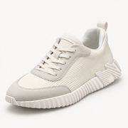 Hermès Bouncing Écru / Blanc — 3/4 avant