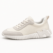 Hermès Bouncing Écru / Blanc — côté