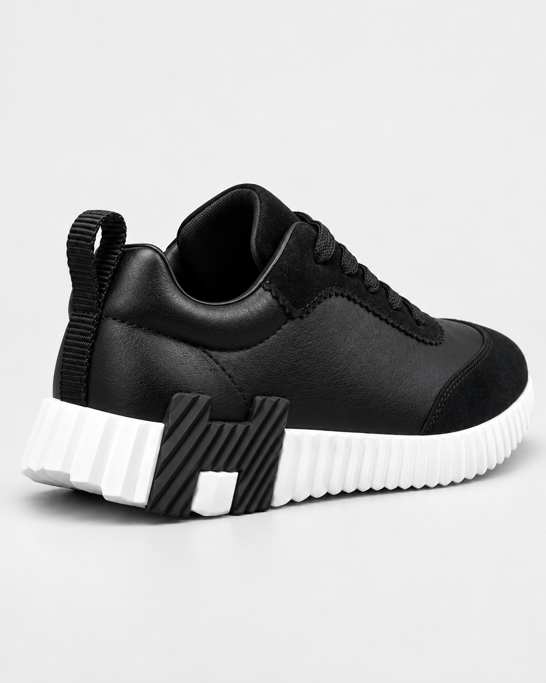 Hermès Bouncing Noir / Blanc — 3/4 arrière