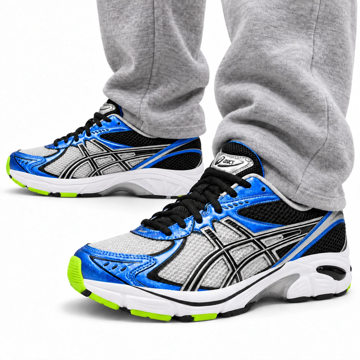 [color:Bleu-noir-fluo] ASICS GT-2160 | Porté