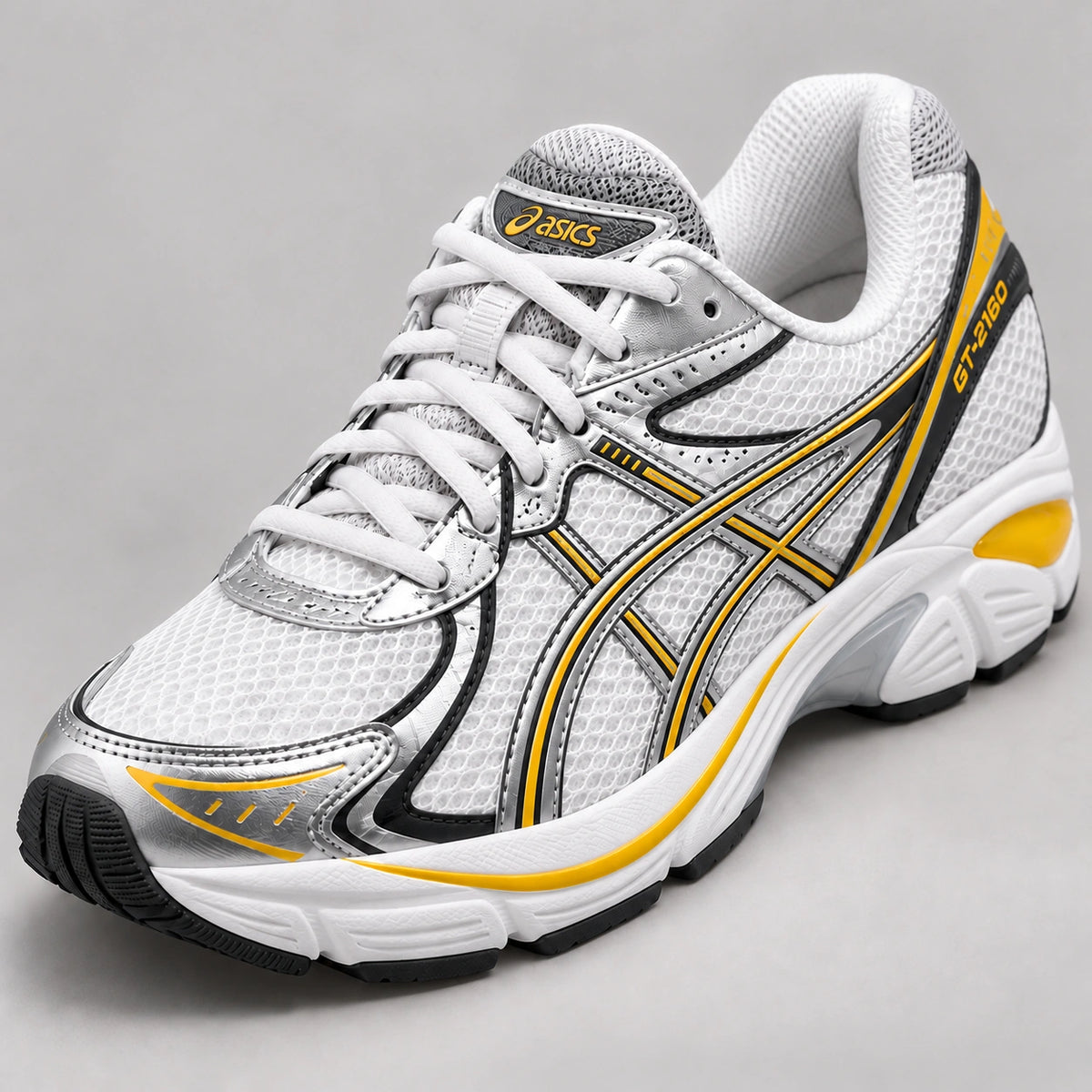 [color:Argent-blanc-jaune] ASICS GT-2160 | 3/4 avant