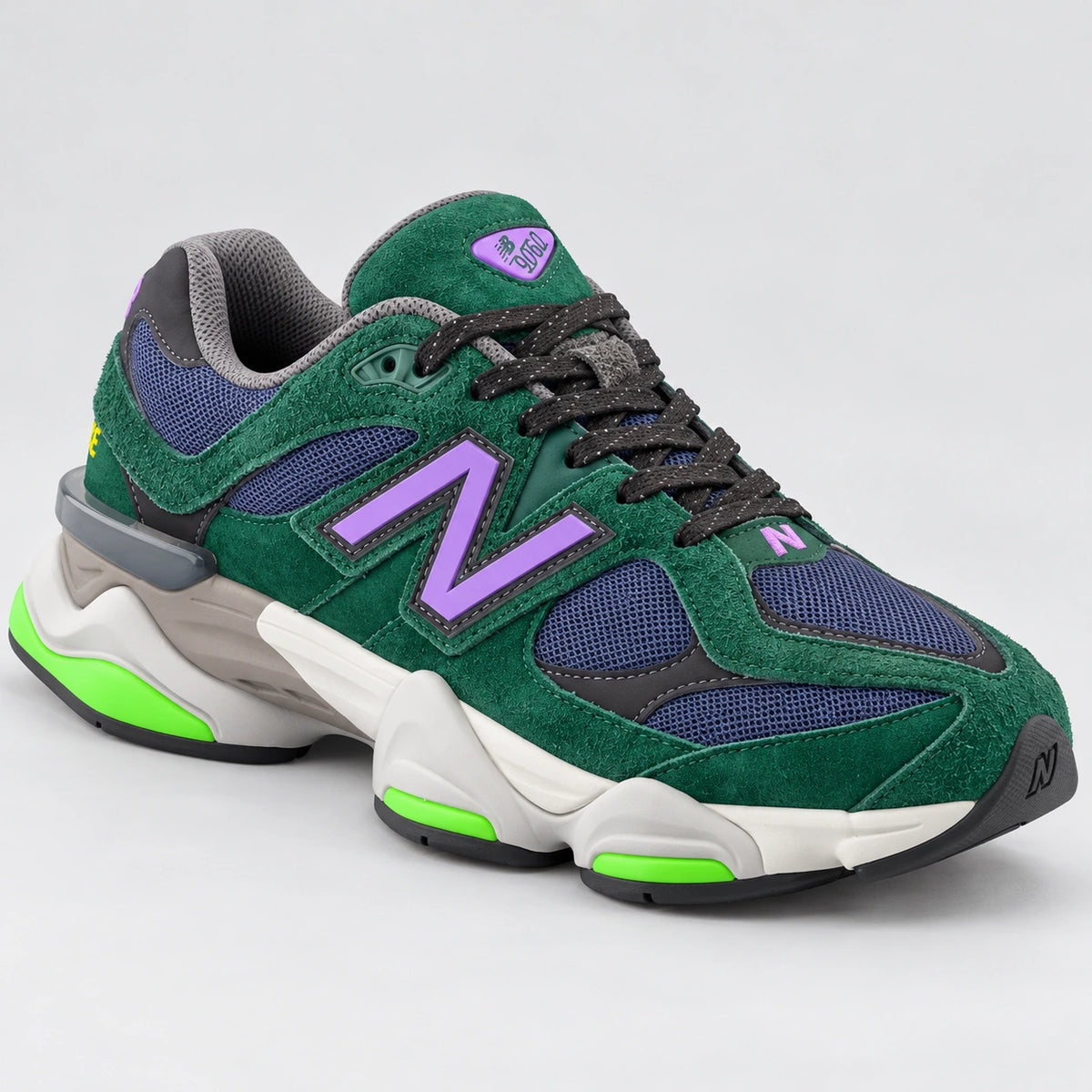 [color:Vert-violet-fluo] NB 9060 | 3/4 avant