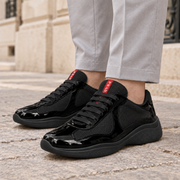 [color:Noir intégral] Prada — Sneakers America’s Cup | Porté