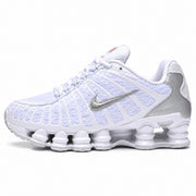 [color:Blanc-argent] Nike Shox TL | Profil extérieur