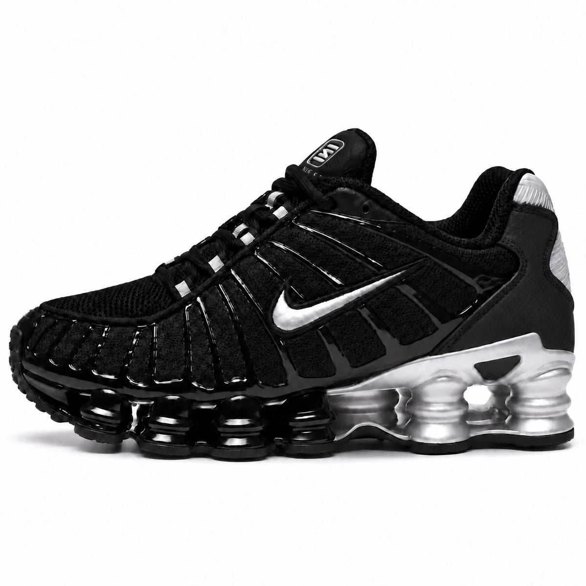 [color:Noir-argent] Nike Shox TL | Profil extérieur