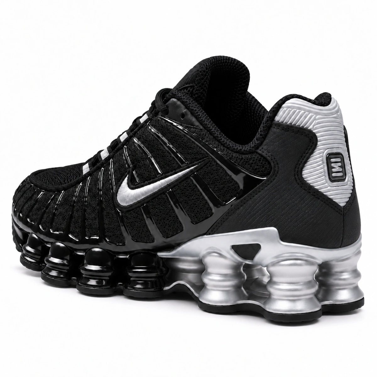 [color:Noir-argent] Nike Shox TL | 3/4 arrière