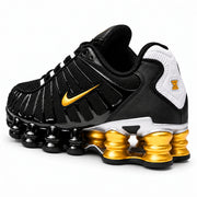 [color:Noir-or] Nike Shox TL | 3/4 arrière