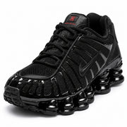 [color:Triple noir] Nike Shox TL | 3/4 avant