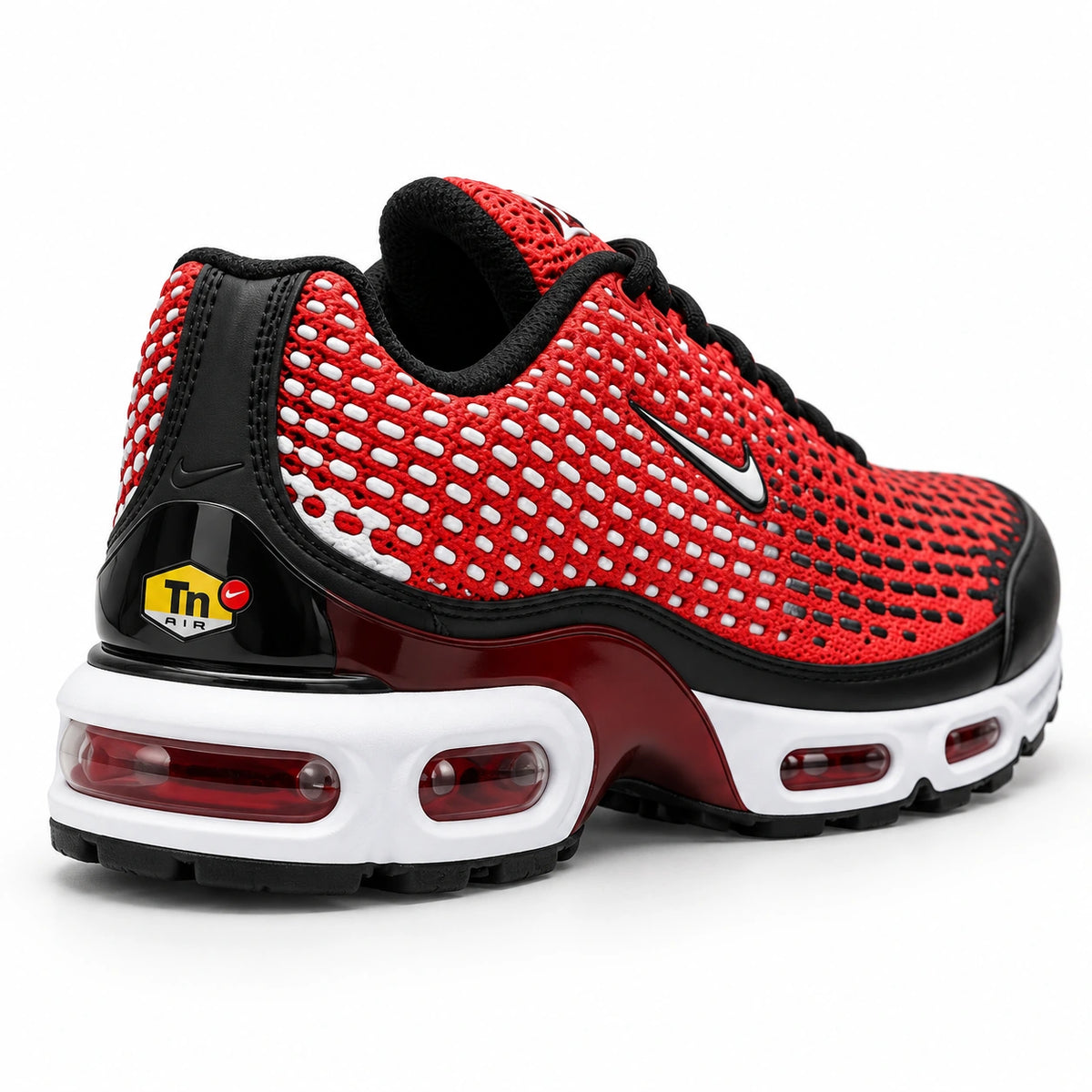 [color:Noir-rouge] Nike Air Max Plus TN VII | 3/4 talon