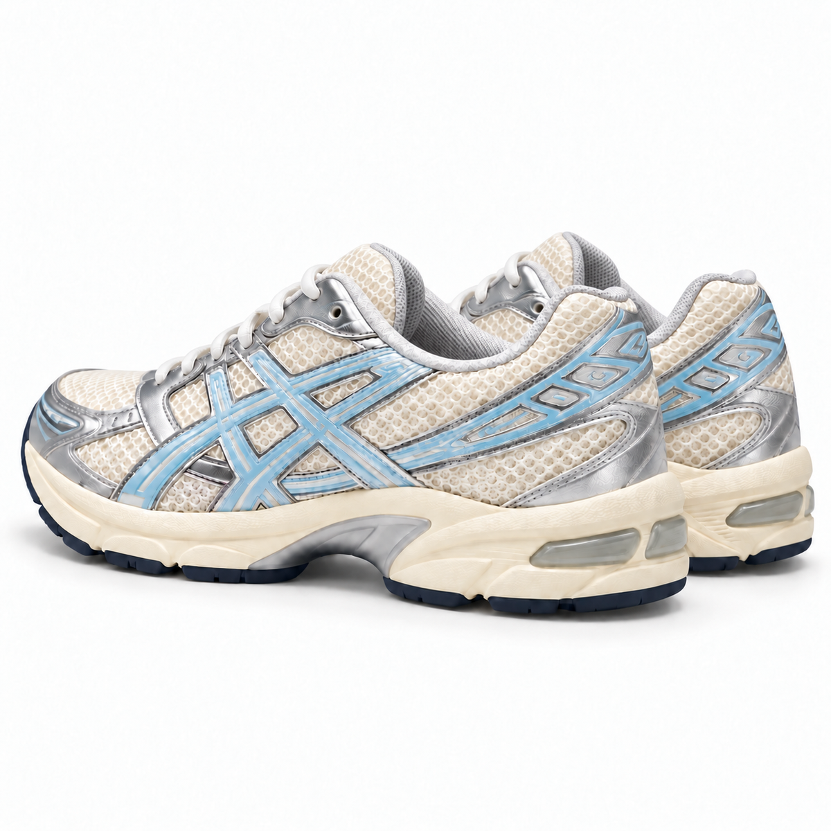 ASICS GEL-1130 | Blanc-bleu clair | 3/4 arrière