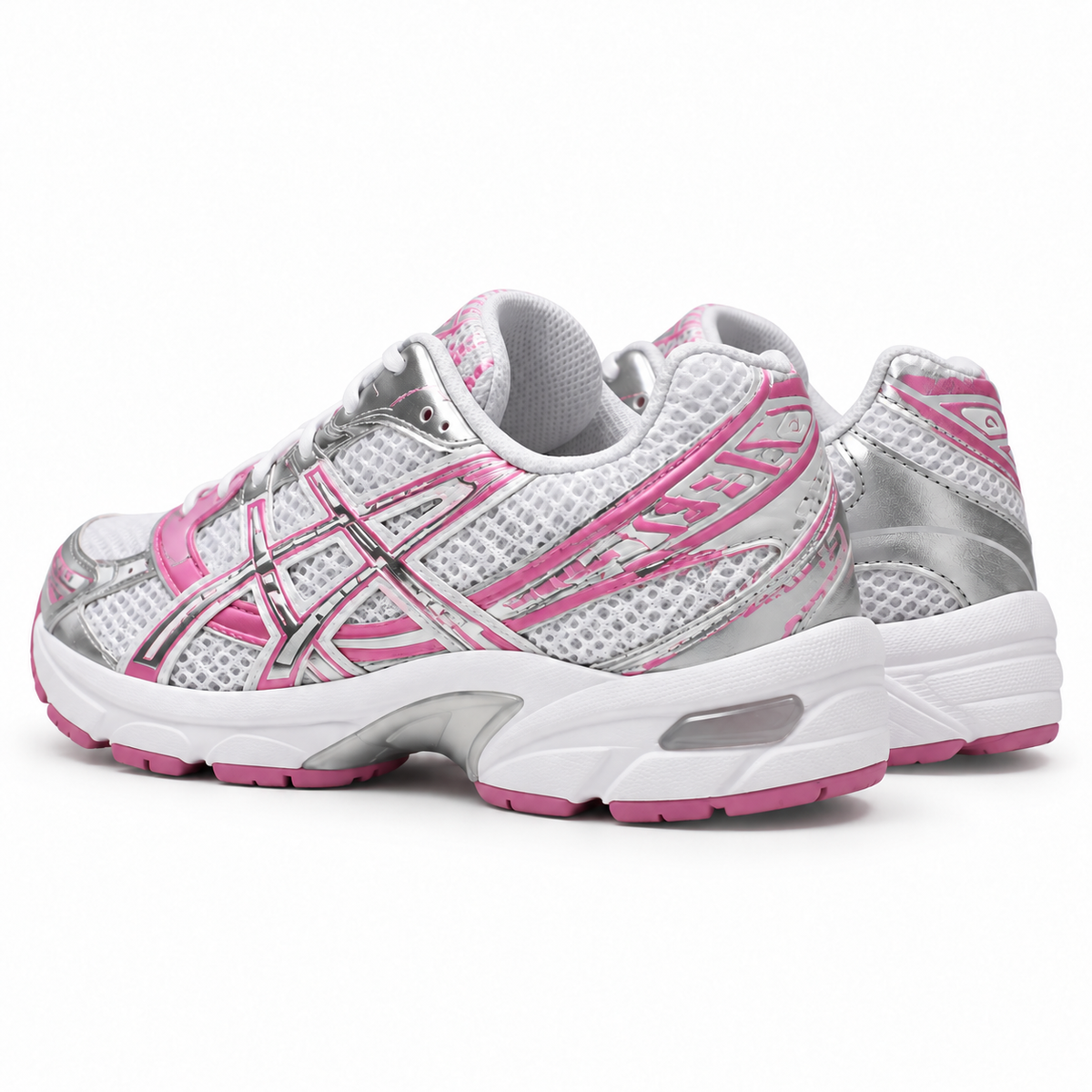 ASICS GEL-1130 | Blanc-rose | 3/4 arrière