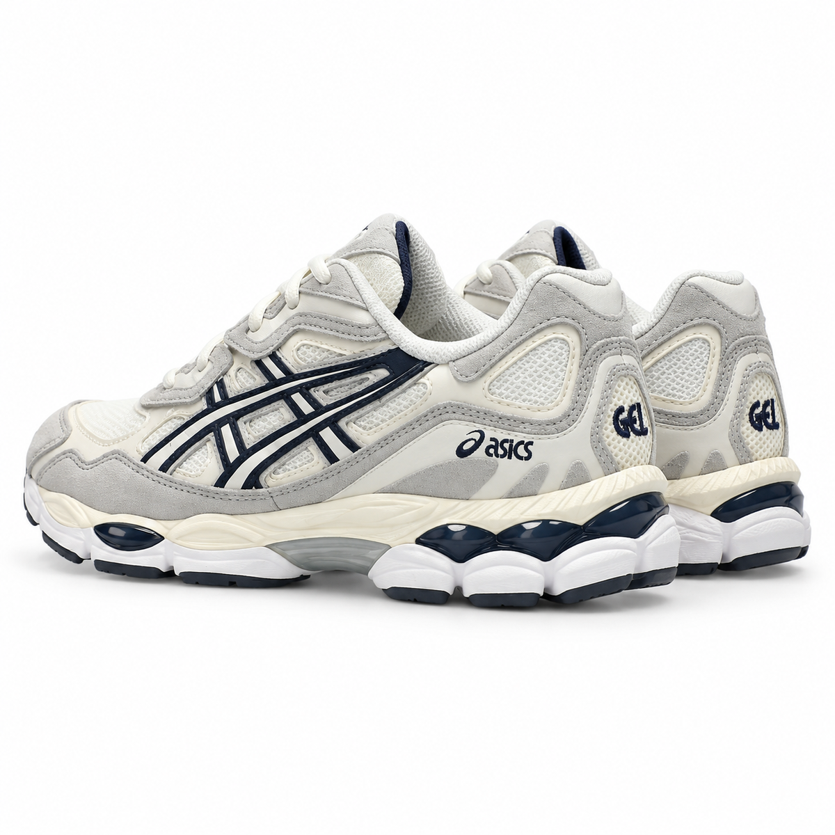 ASICS GEL-NYC | Crème-noir | 3/4 arrière