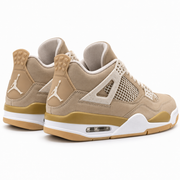 Air Jordan 4 Retro | Beige / blanc | 3/4 arrière