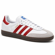 [color:Blanc-rouge] adidas Samba OG | 3/4 avant