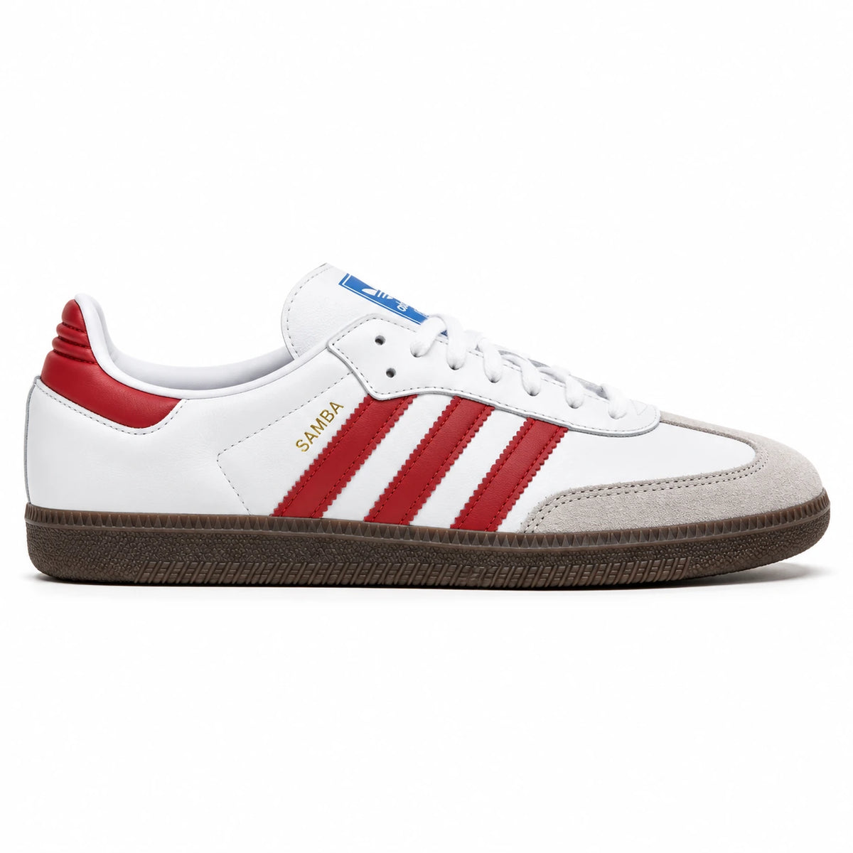 [color:Blanc-rouge] adidas Samba OG | Profil extérieur