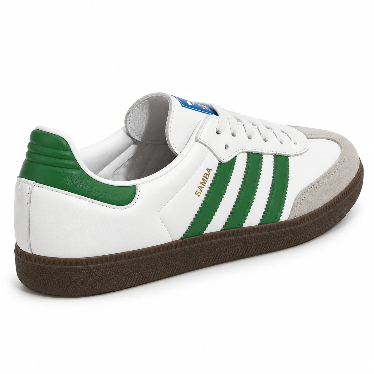 [color:Blanc-vert] adidas Samba OG | 3/4 arrière