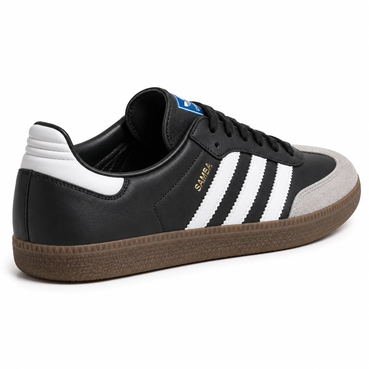 [color:Noir-blanc-gris] adidas Samba OG | 3/4 arrière