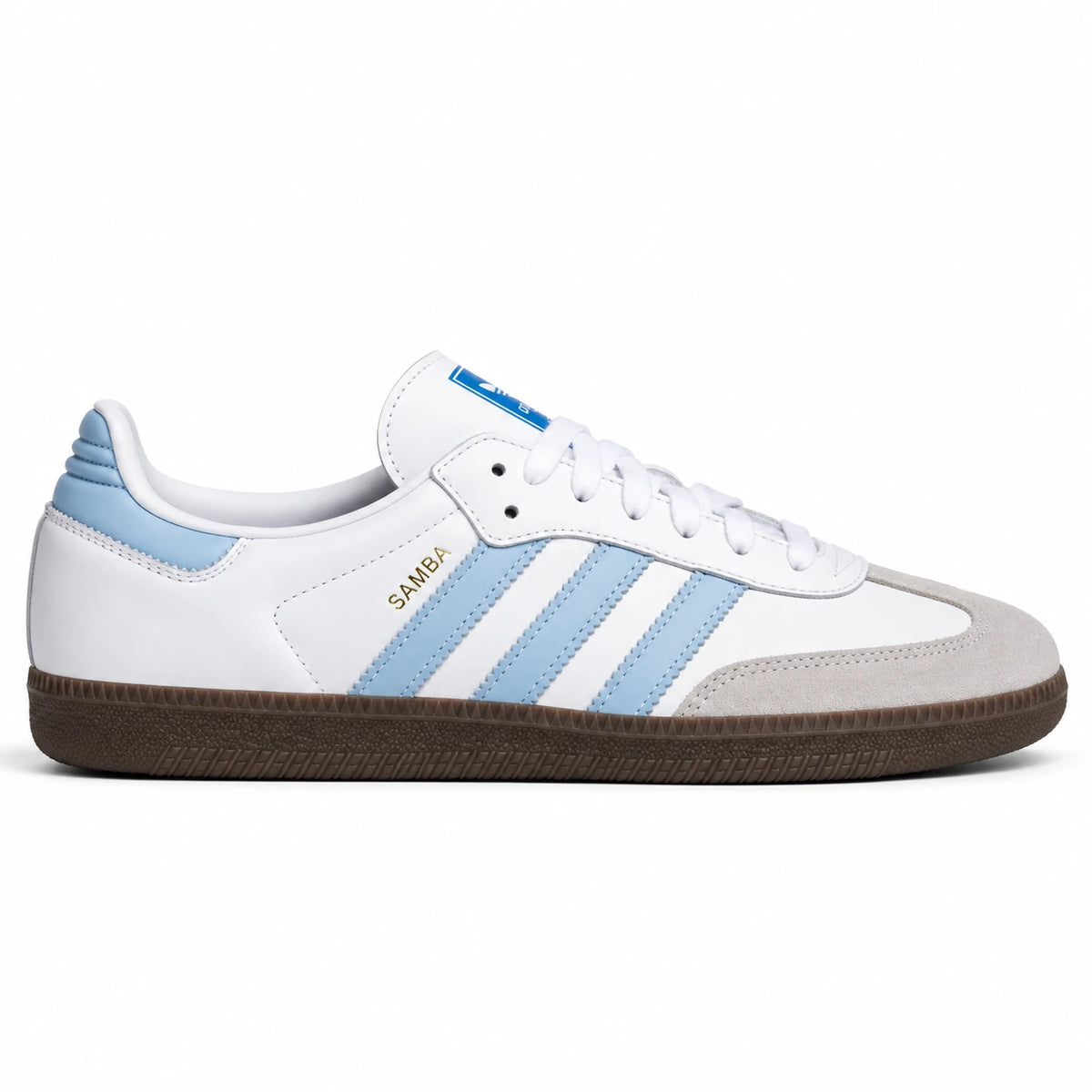 [color:Blanc-bleu ciel] adidas Samba OG | Profil extérieur