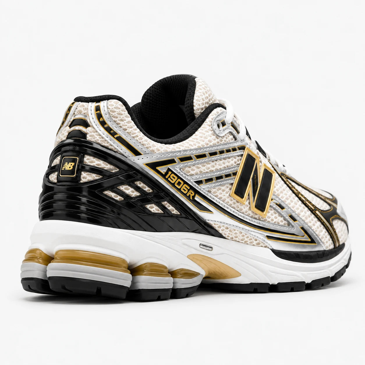 New Balance 1906R Argent-or — Profil intérieur