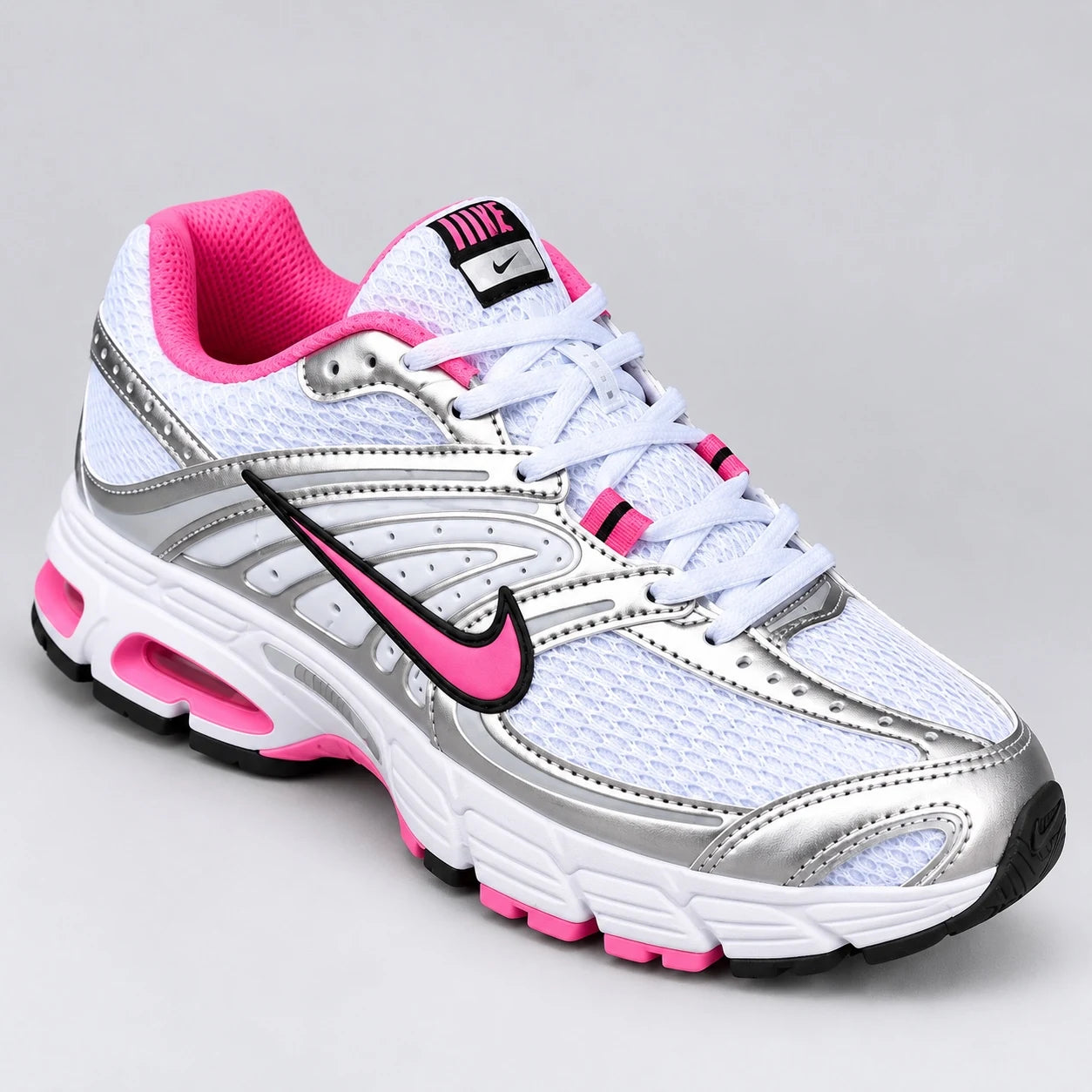 Nike Air Max Moto 2K Argent-rose — 3/4 avant