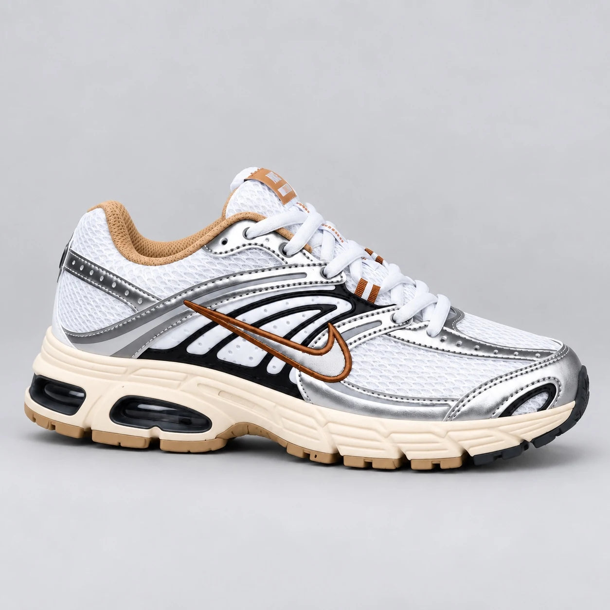 Nike Air Max Moto 2K Beige-marron — Profil extérieur