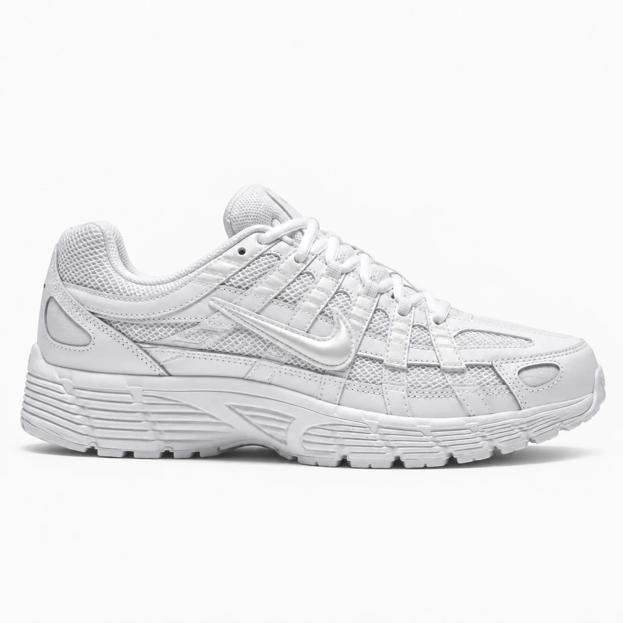 Nike P-6000 Blanc — Profil extérieur