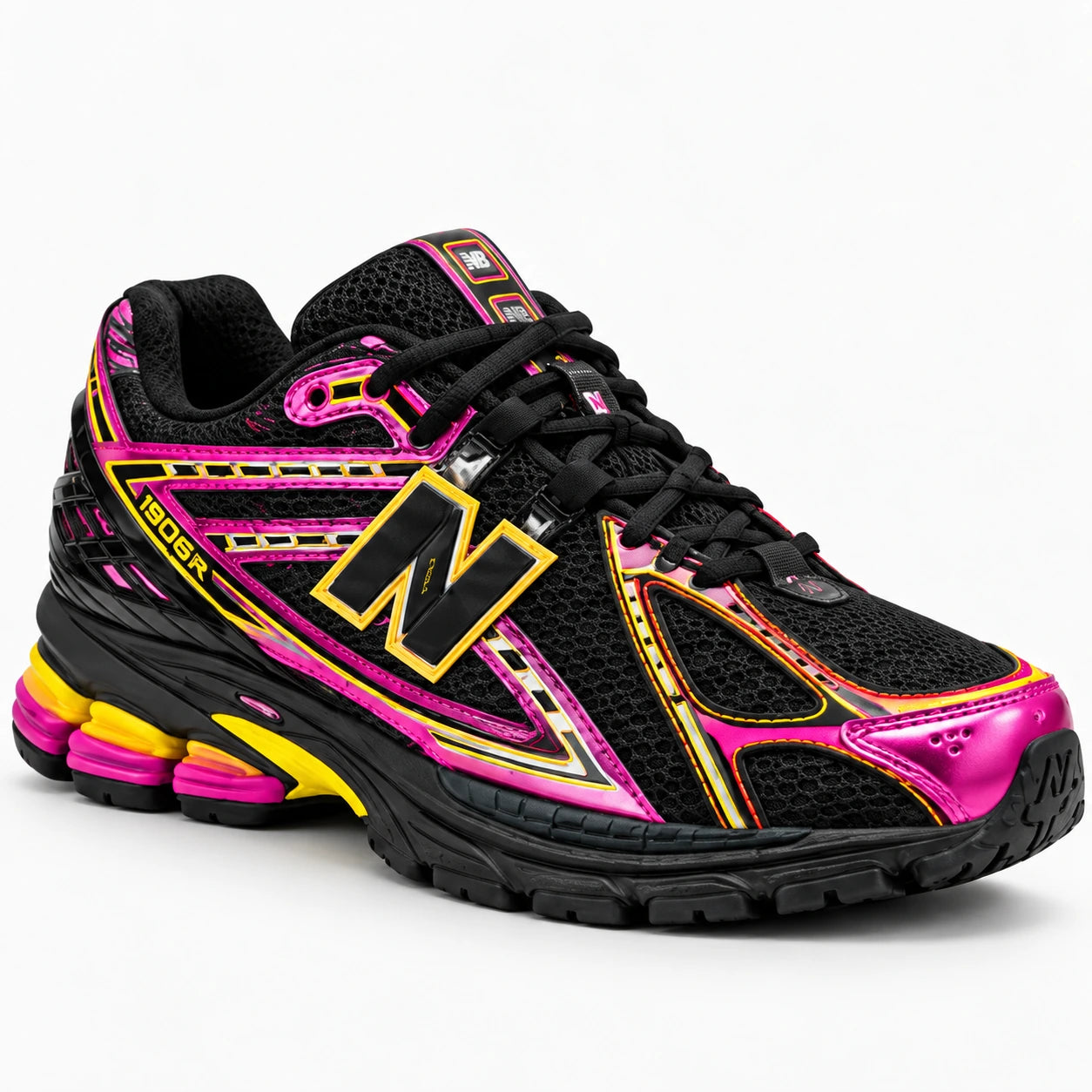 New Balance 1906R Noir multicolore — 3/4 avant
