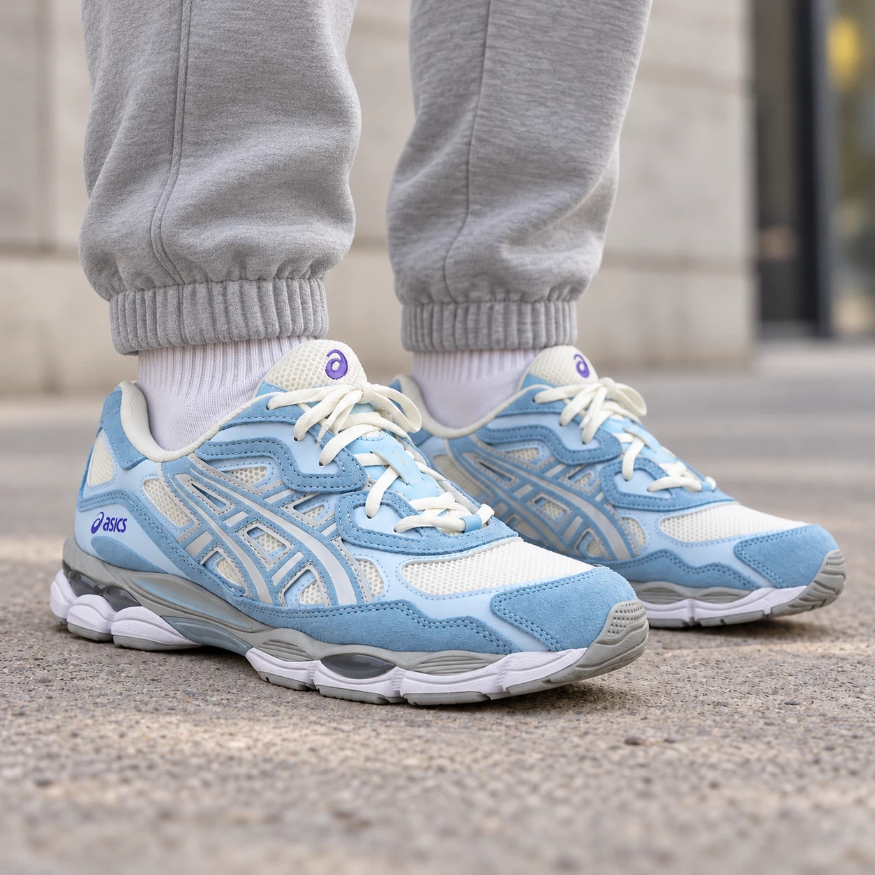 ASICS GEL-NYC | Bleu ciel | Porté
