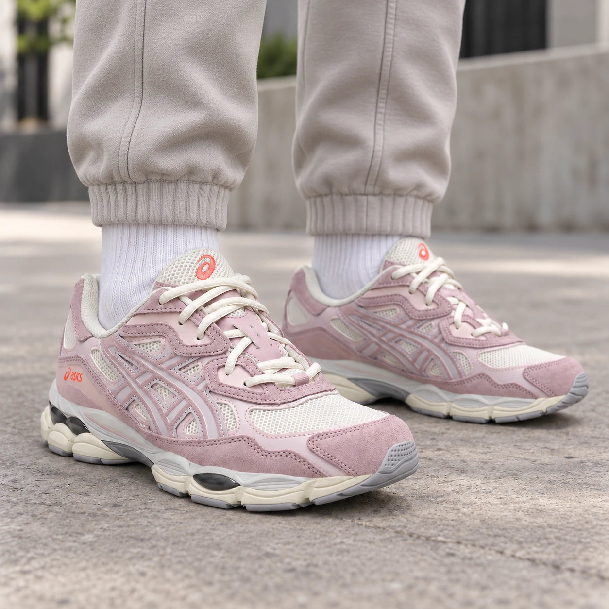 ASICS GEL-NYC | Rose | Porté